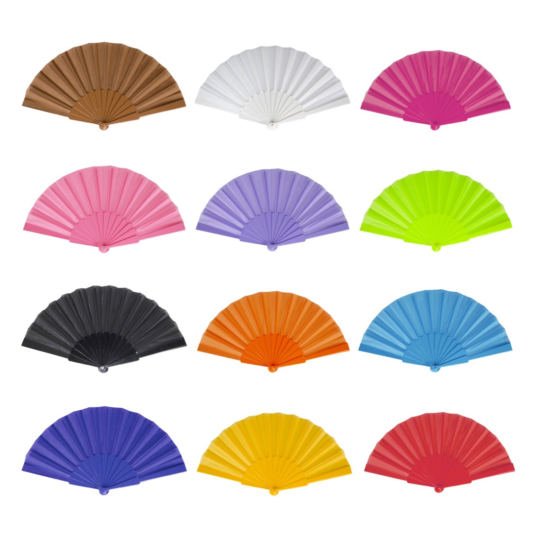 EVENTAILS ASSORTIS AVEC BOITE PRESENTOIR