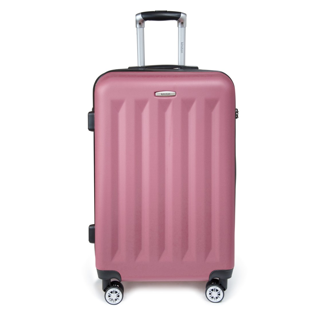 Moscou - Set de 3 valises rigides coque ABS Rose