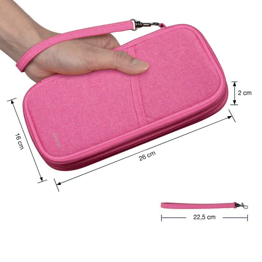 ORGANISATEUR PAPIER DE VOYAGE TEXTILE