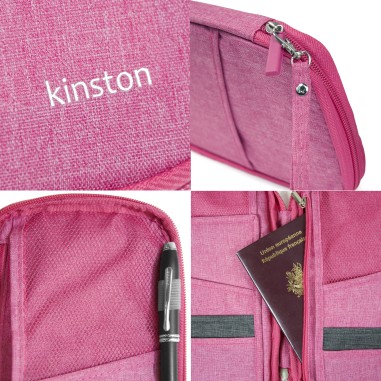 ORGANISATEUR PAPIER DE VOYAGE TEXTILE