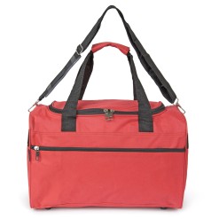 SAC VOYAGE LOW COST TEXTILE PETIT MODELE ( rouge)