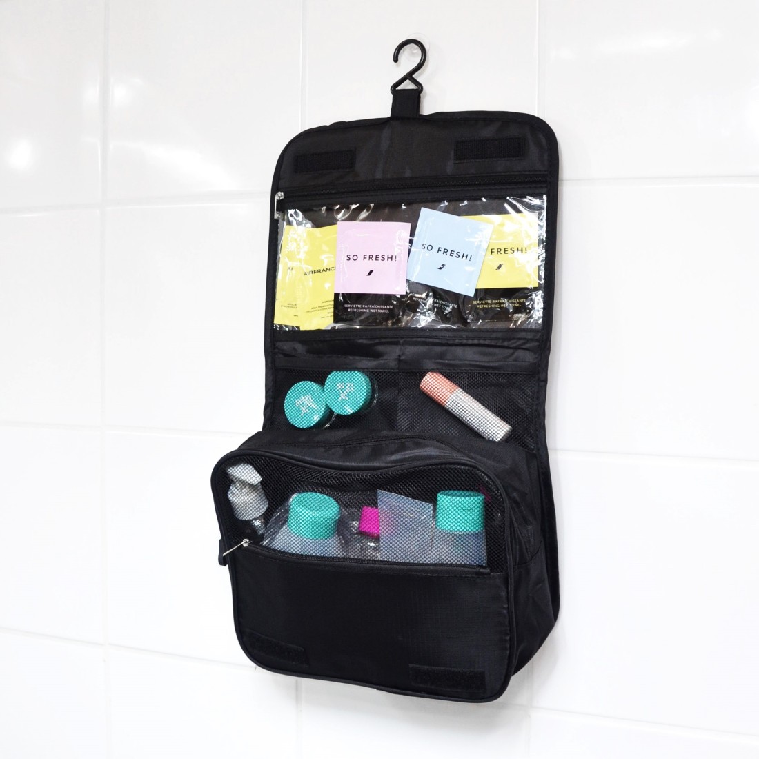 TROUSSE DE TOILETTE TEXTILE