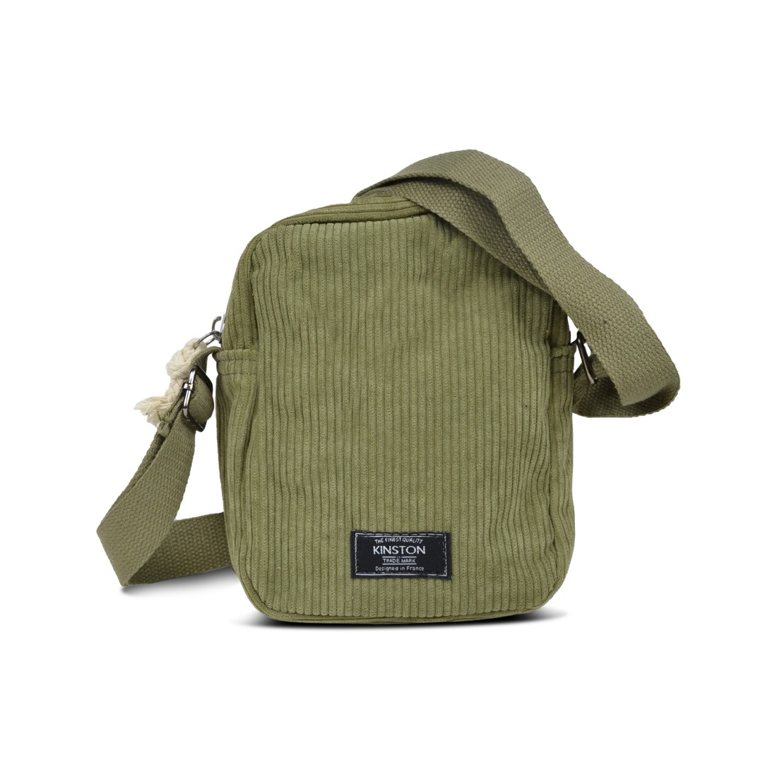 SACOCHE TEXTILE BANDOULIERE VERT