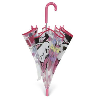PARAPLUIE MINNIE TRANSPARENT