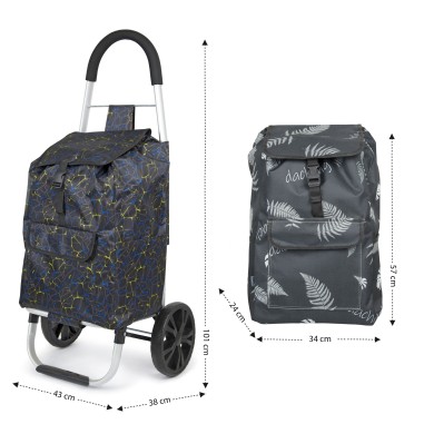 CHARIOT DE COURSE TEXTILE