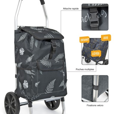 CHARIOT DE COURSE TEXTILE