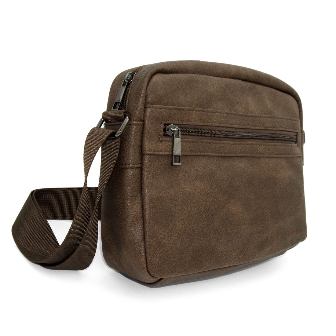 NATHAN - SACOCHE HOMME MARRON