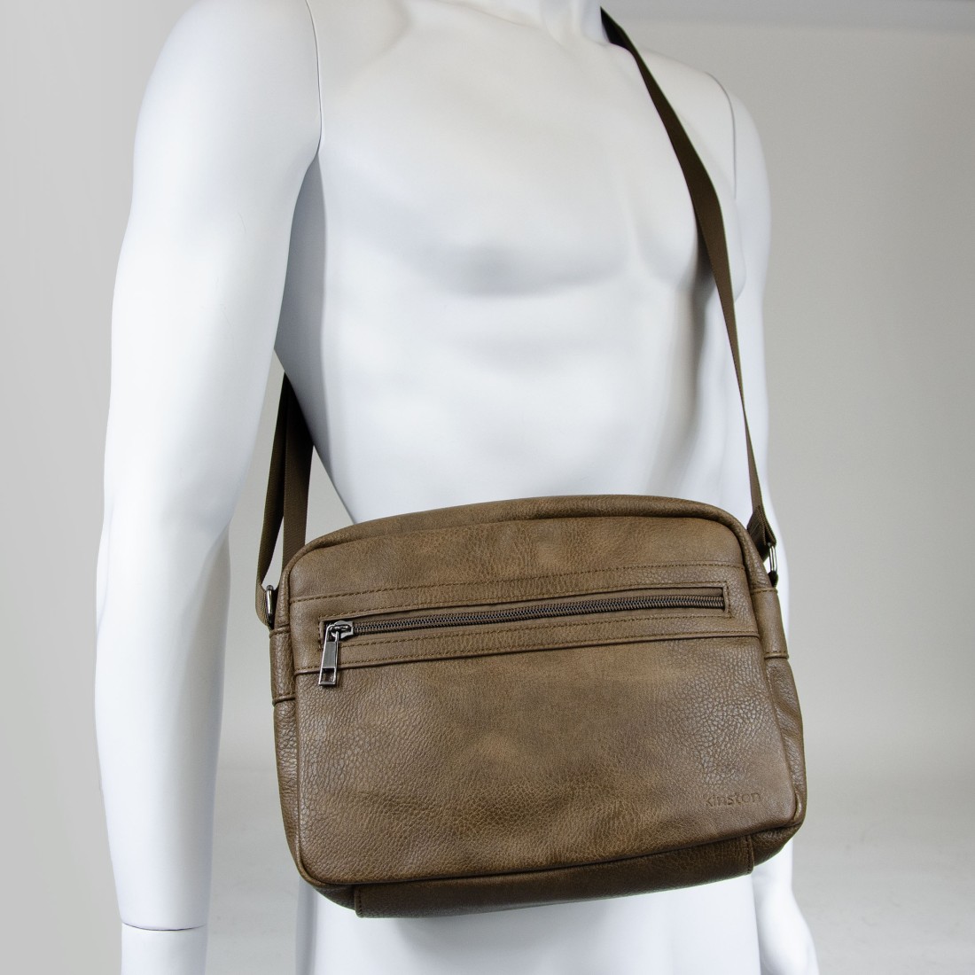 NATHAN - SACOCHE HOMME MARRON