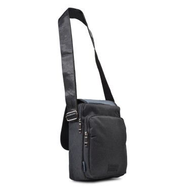 Sacoche Army Now Homme Textile Noire