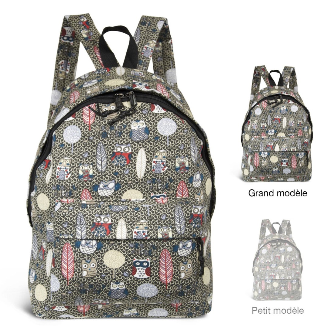 SAC A DOS TEXTILE IMPRIME