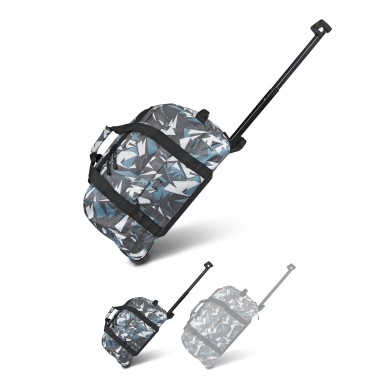 SAC DE VOYAGE TROLLEY IMPRIME