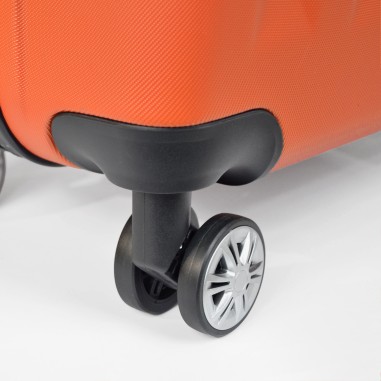 Moscou - Set de 3 valises rigides coque ABS Orange