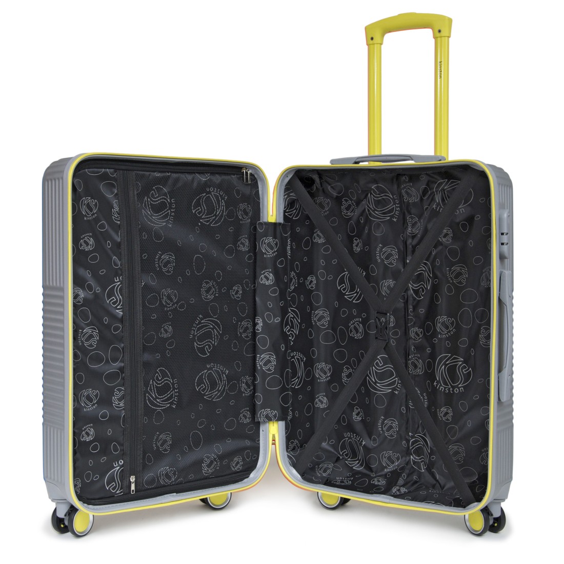 SET DE 4 VALISES ABS BICOLORE