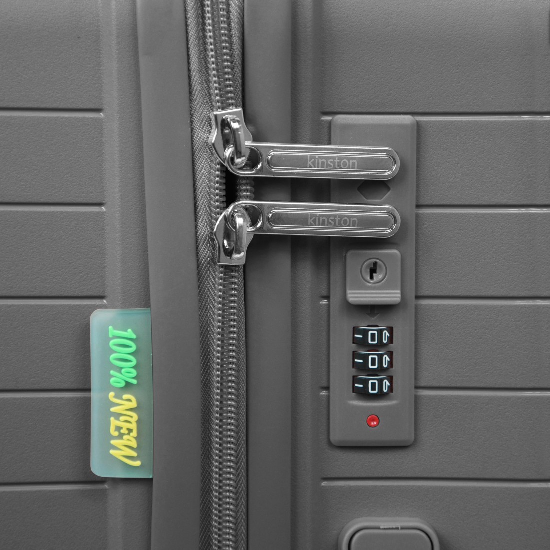 SET DE 3 VALISES PP 8 ROUES