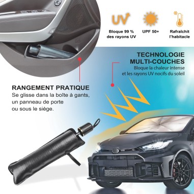 PARAPLUIE UV - PARASOL VOITURE STANDARD