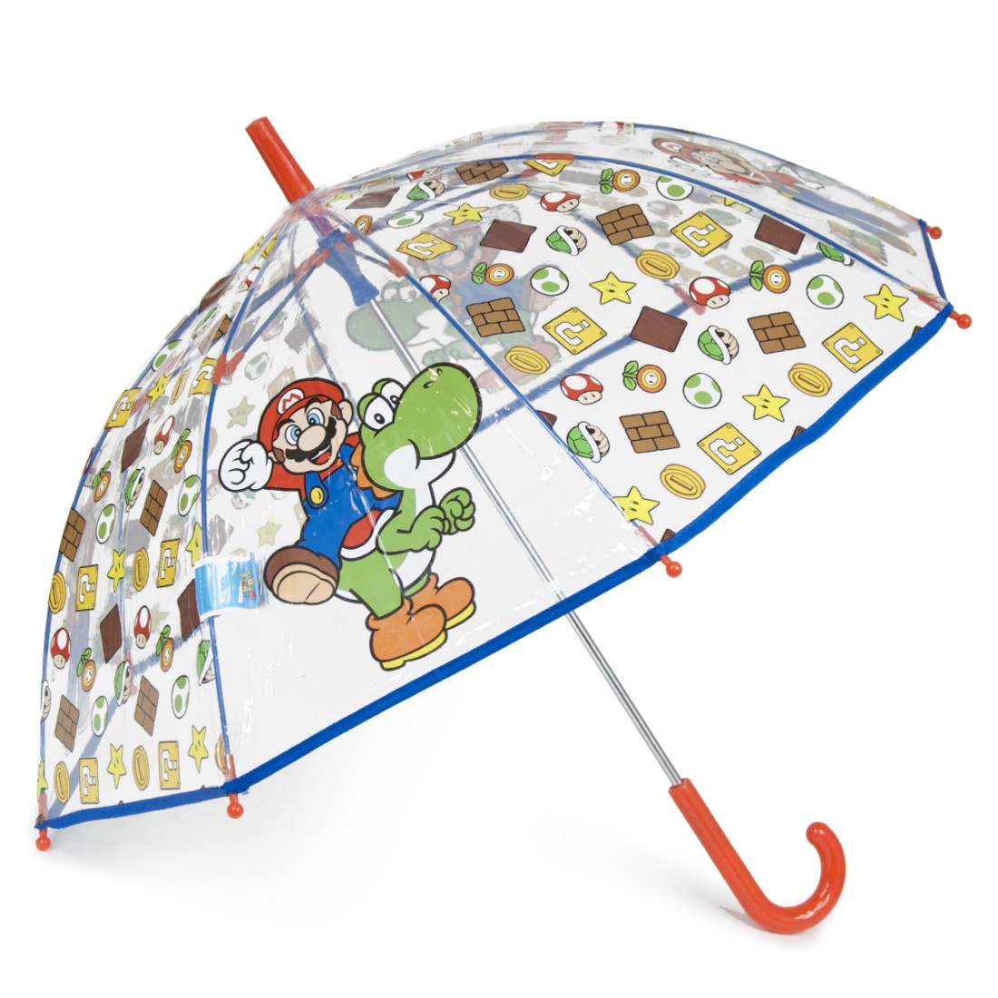PARAPLUIE TRANSPARENT MARIO
