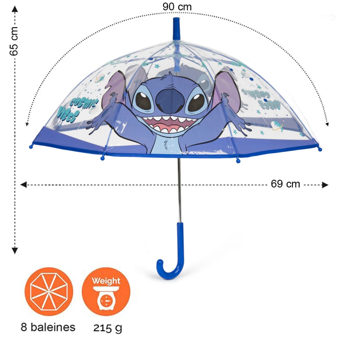 PARAPLUIE TRANSPARENT STITCH