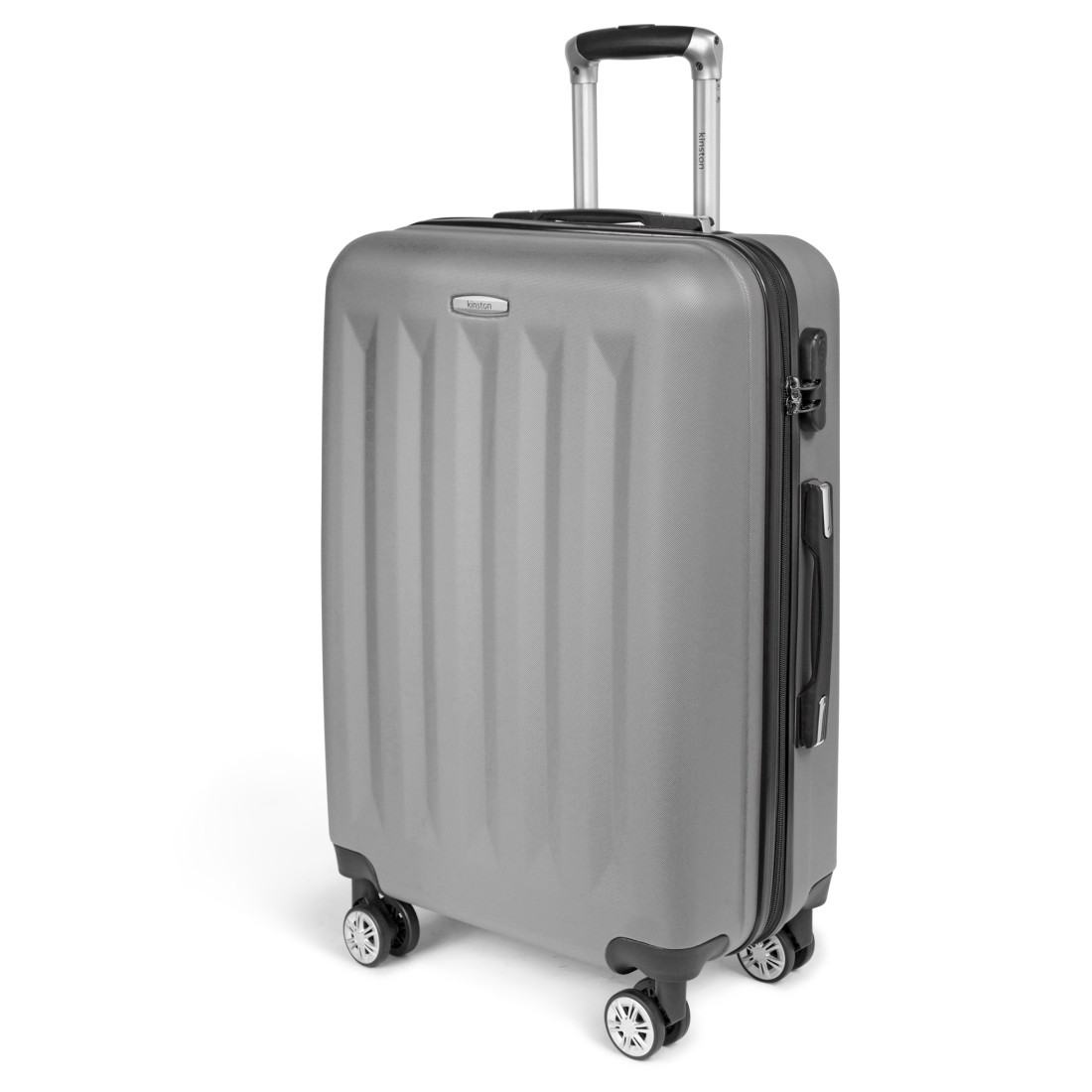 Moscou - Set de 3 valises rigides coque ABS Gris clair