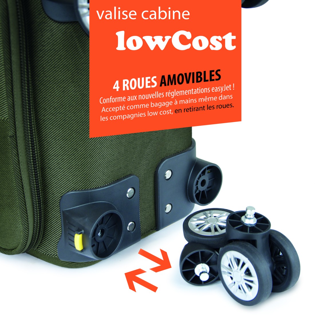 SET DE 3 VALISES TEXTILE