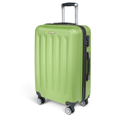 Moscou - Set de 3 valises rigides coque ABS Vert