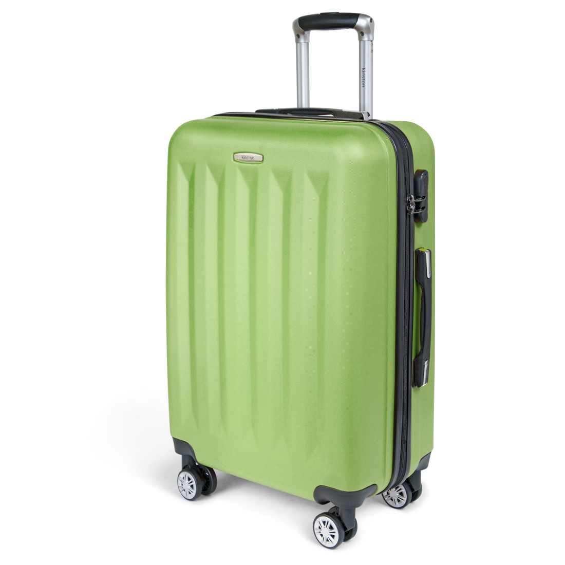 Moscou - Set de 3 valises rigides coque ABS Vert