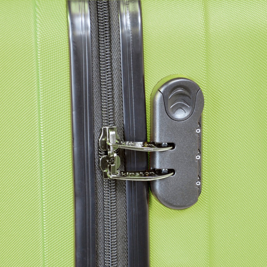 Moscou - Set de 3 valises rigides coque ABS Vert