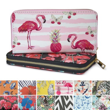 PORTE MONNAIE/CARTE SYNTHETIQUE ASSORTIS