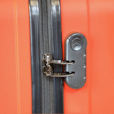 Moscou - Set de 3 valises rigides coque ABS Orange