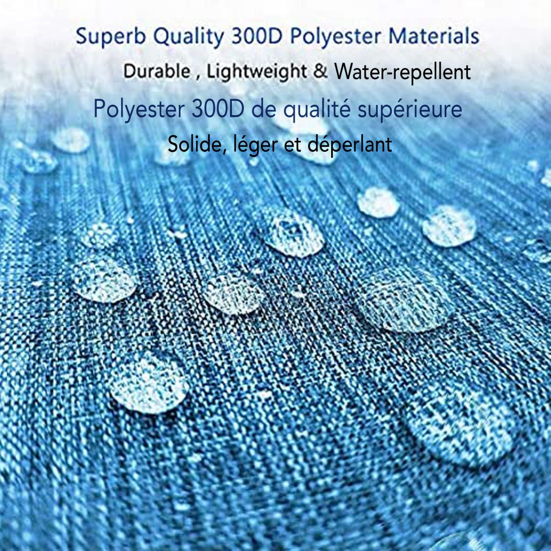 Vanity- trousse de toilette à pendre - bleu ciel