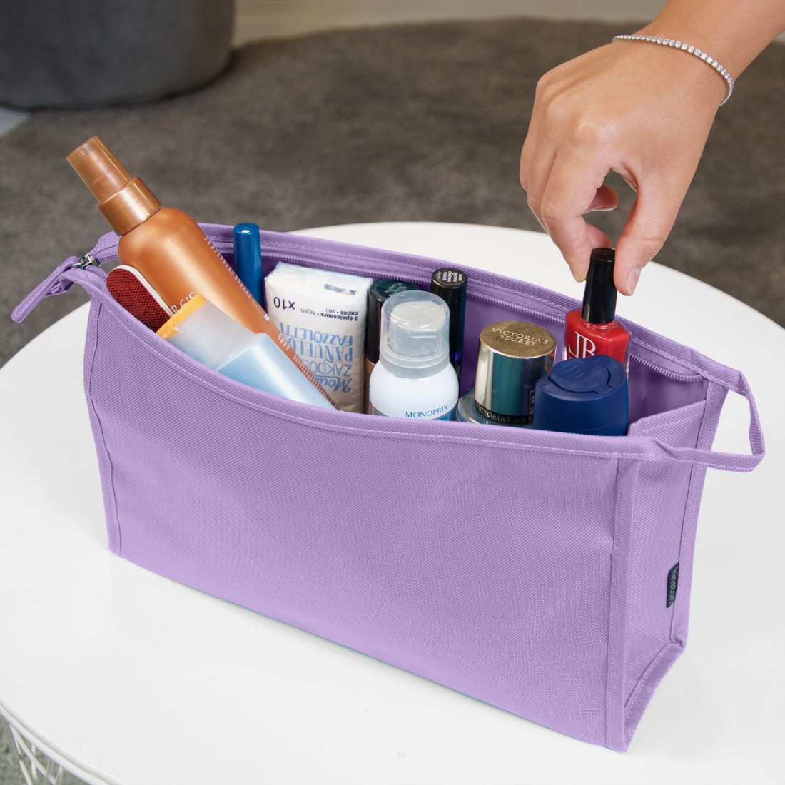 TROUSSE DE TOILETTE TEXTILE