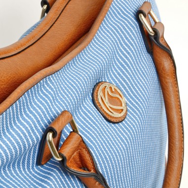 001 - SAC SHOPPING TEXTILE PORTEE TRAVERS BANDOULIERE REGLABLE 