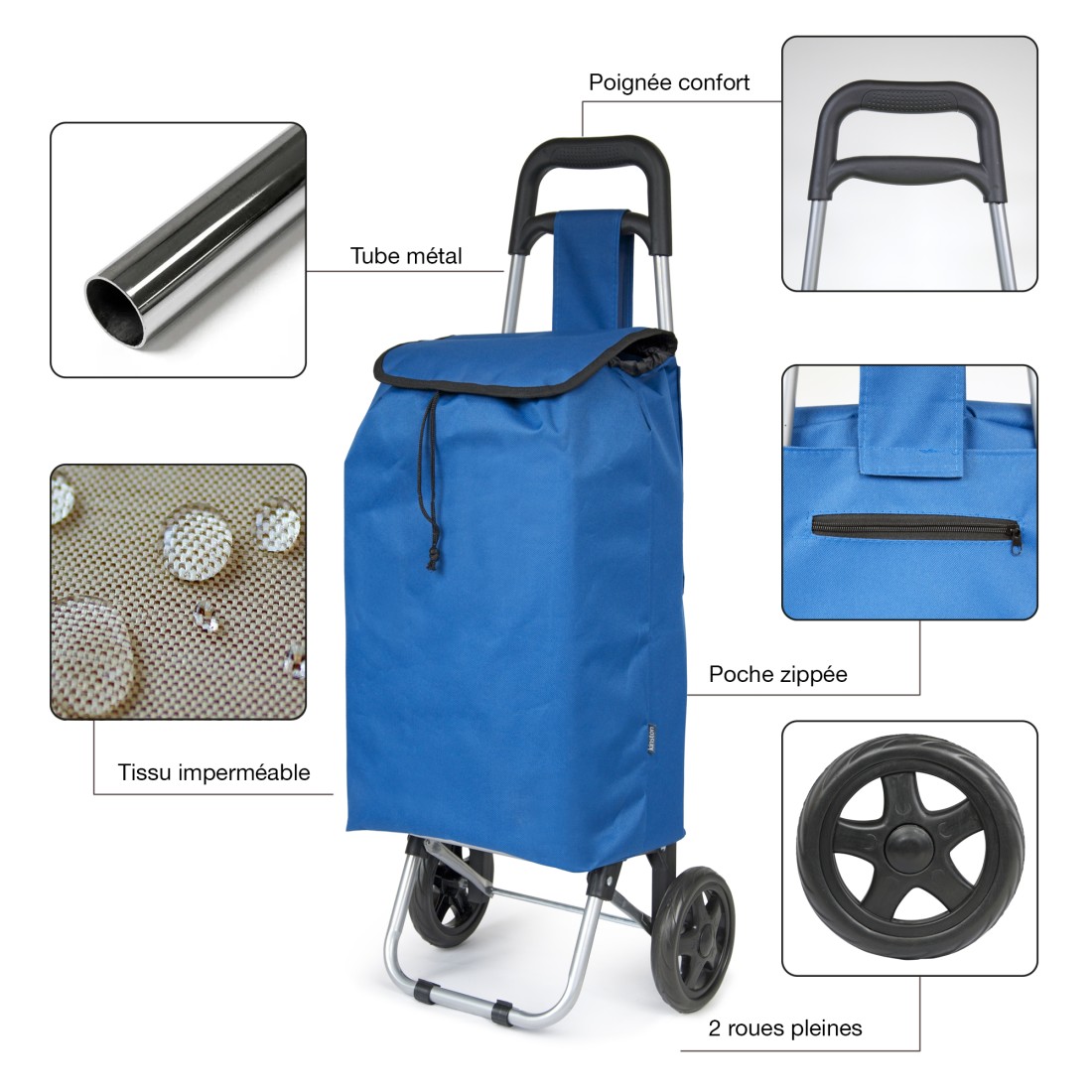 CHARIOT DE COURSE TEXTILE