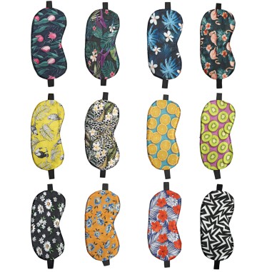 MASQUE DE SOMMEIL TEXTILE IMPRIME