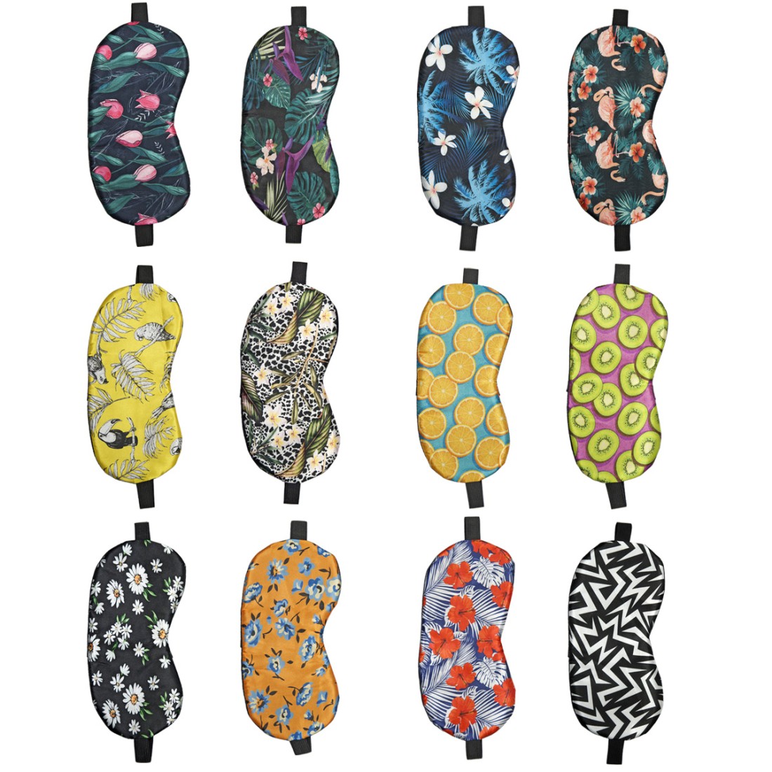 MASQUE DE SOMMEIL TEXTILE IMPRIME