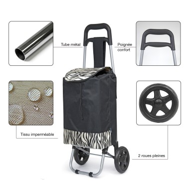 CHARIOT DE COURSE TEXTILE