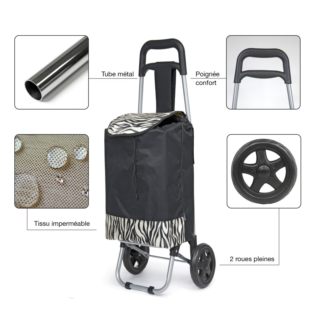 CHARIOT DE COURSE TEXTILE