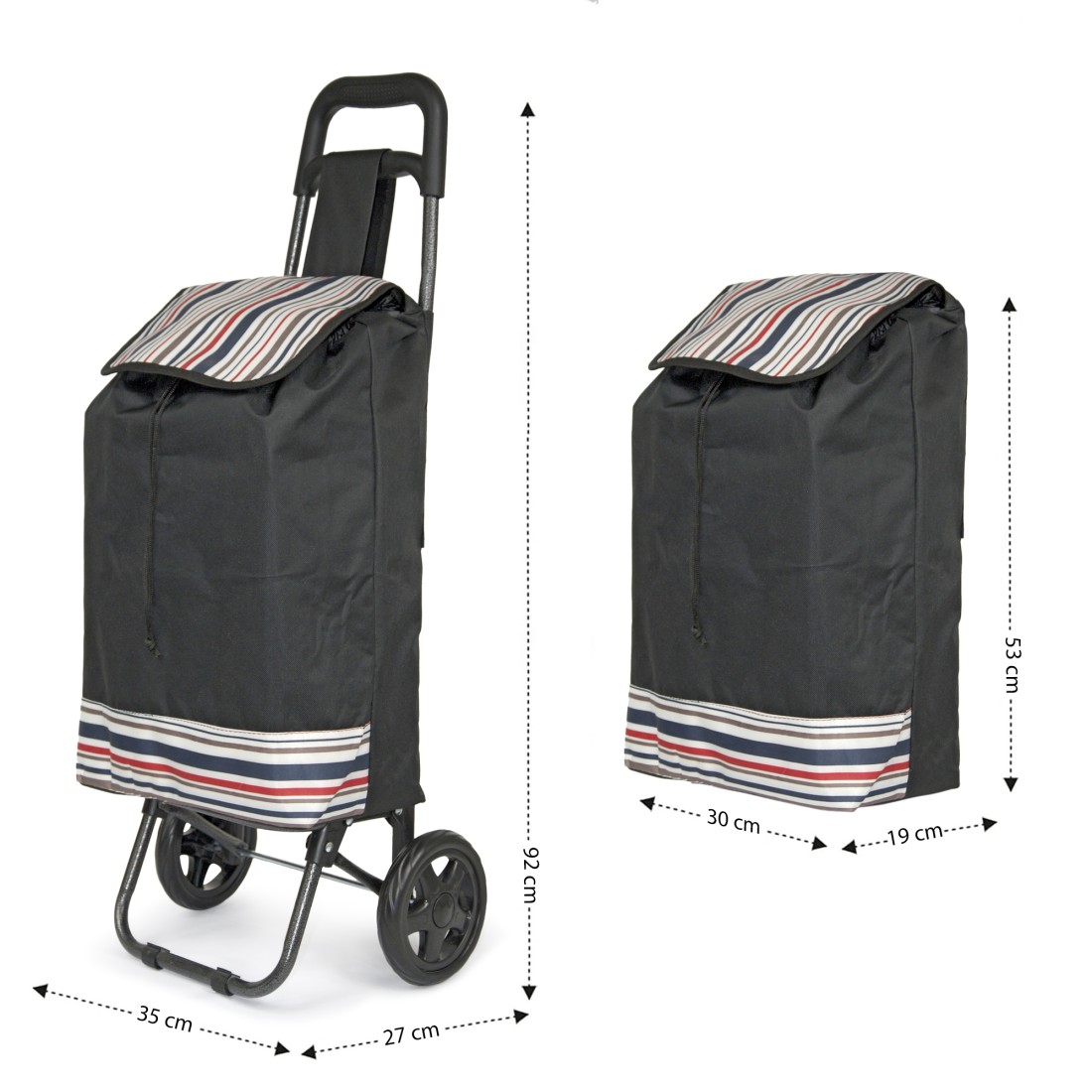 CHARIOT DE COURSE / DIABLE + TENDEURS