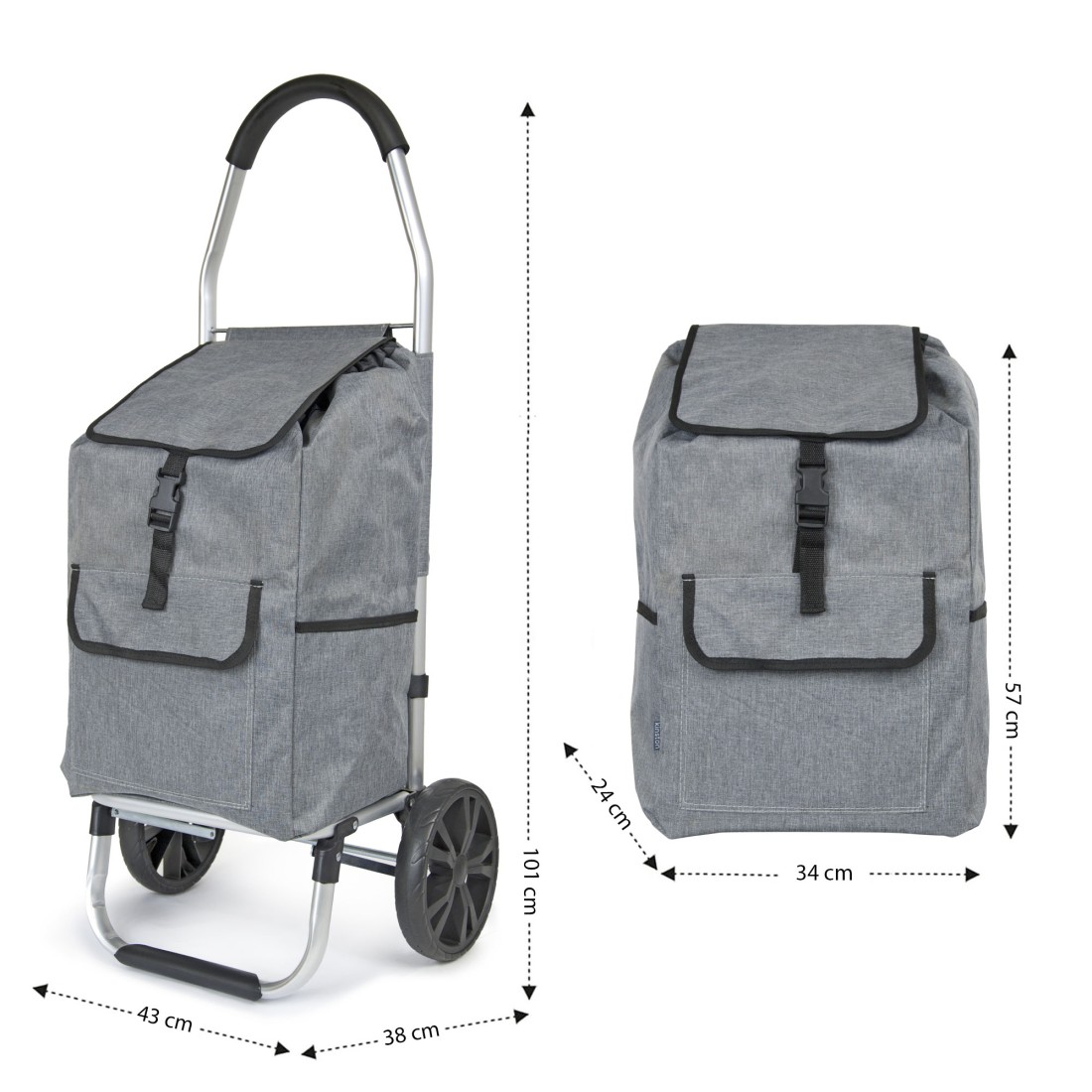 CHARIOT DE COURSE TEXTILE