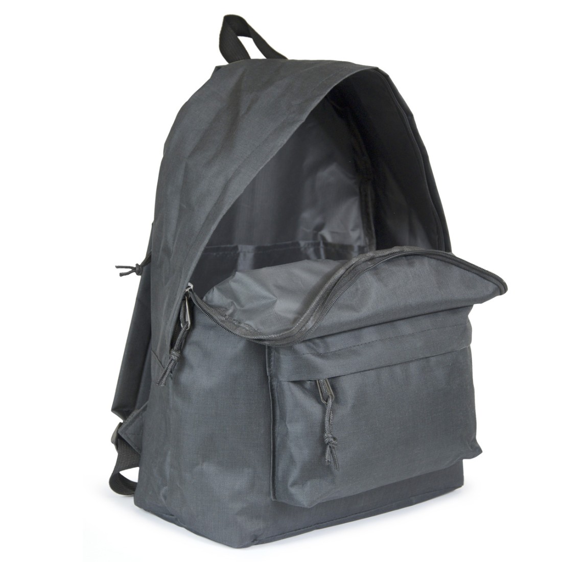 Sac à dos unisexe en Textile noir de marque Kinston