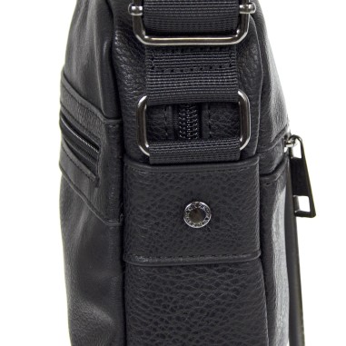 Nathan - Petite sacoche noire Homme 