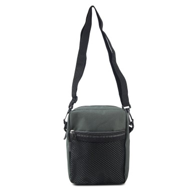 SACOCHE TEXTILE GRIS FONCE