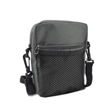 SACOCHE TEXTILE GRIS FONCE