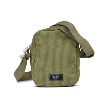 SACOCHE TEXTILE BANDOULIERE VERT