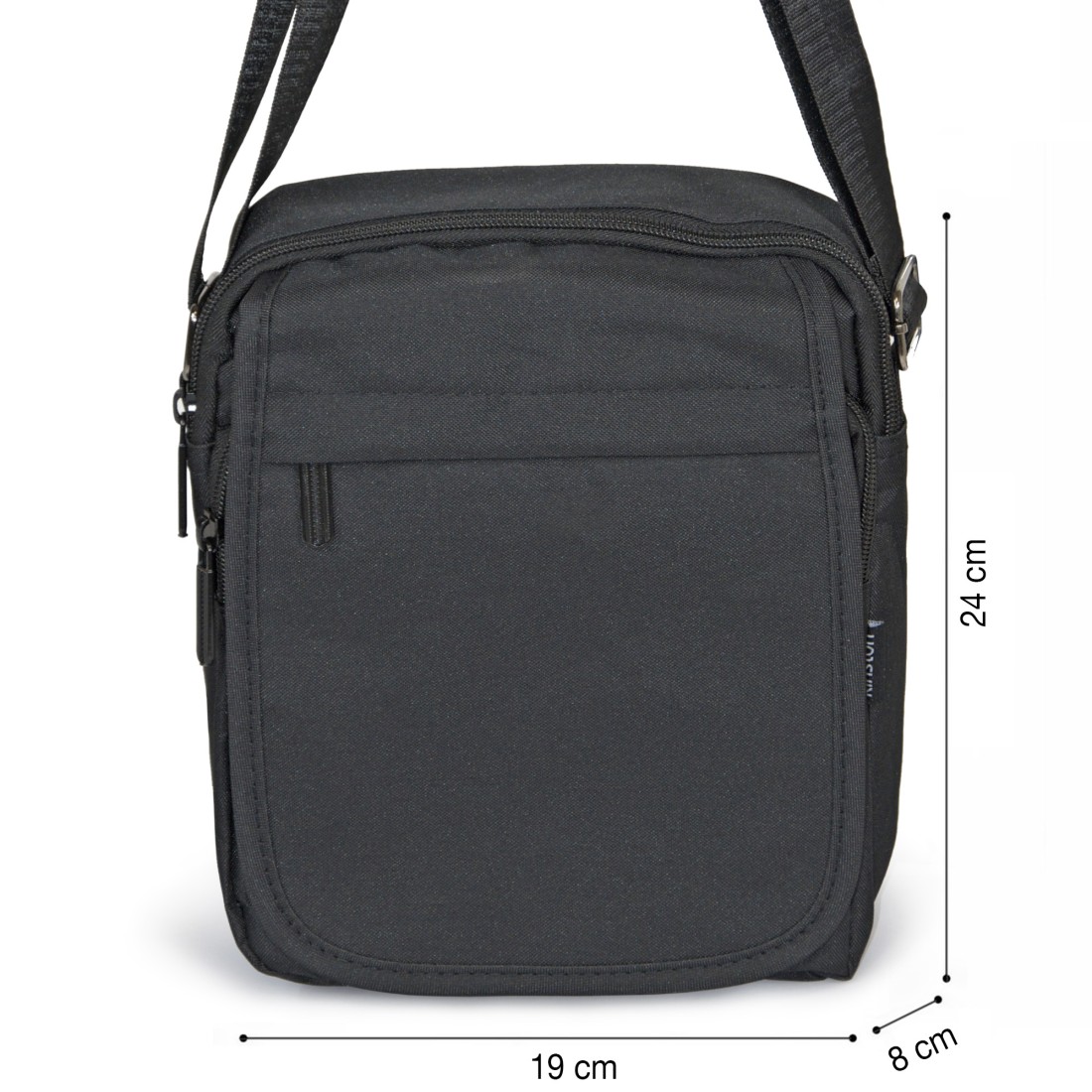 Sacoche Army Now Homme Textile Noire