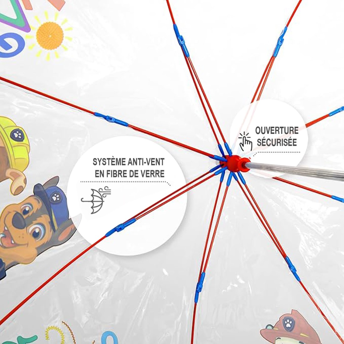 PARAPLUIE ENFANT PAT PATROUILLE