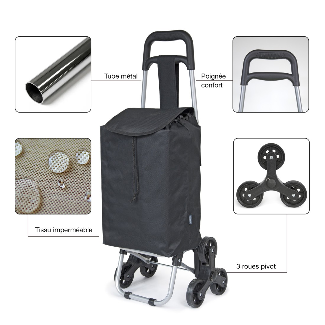 CHARIOT DE COURSE TEXTILE