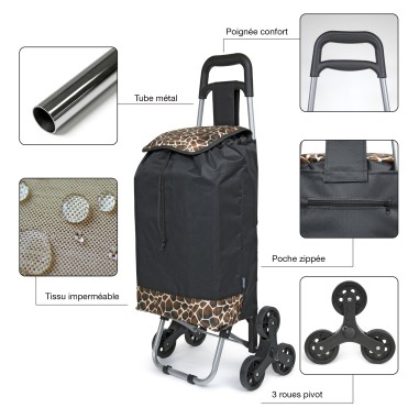 CHARIOT DE COURSE TEXTILE