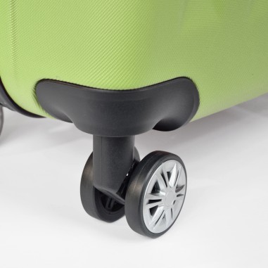 Moscou - Set de 3 valises rigides coque ABS Vert