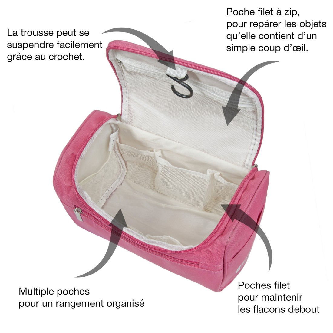 VANITY TEXTILE FUSHIA