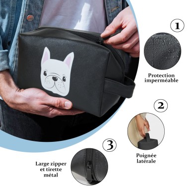 TROUSSE DE TOILETTE SYNTHETIQUE